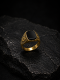 Imperial Onyx Signet Ring