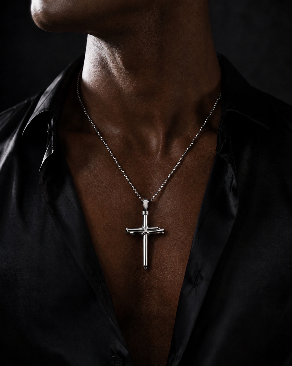 Men’s Premium Cross Pendant