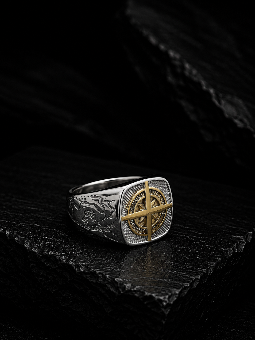 Compass Rose Ring