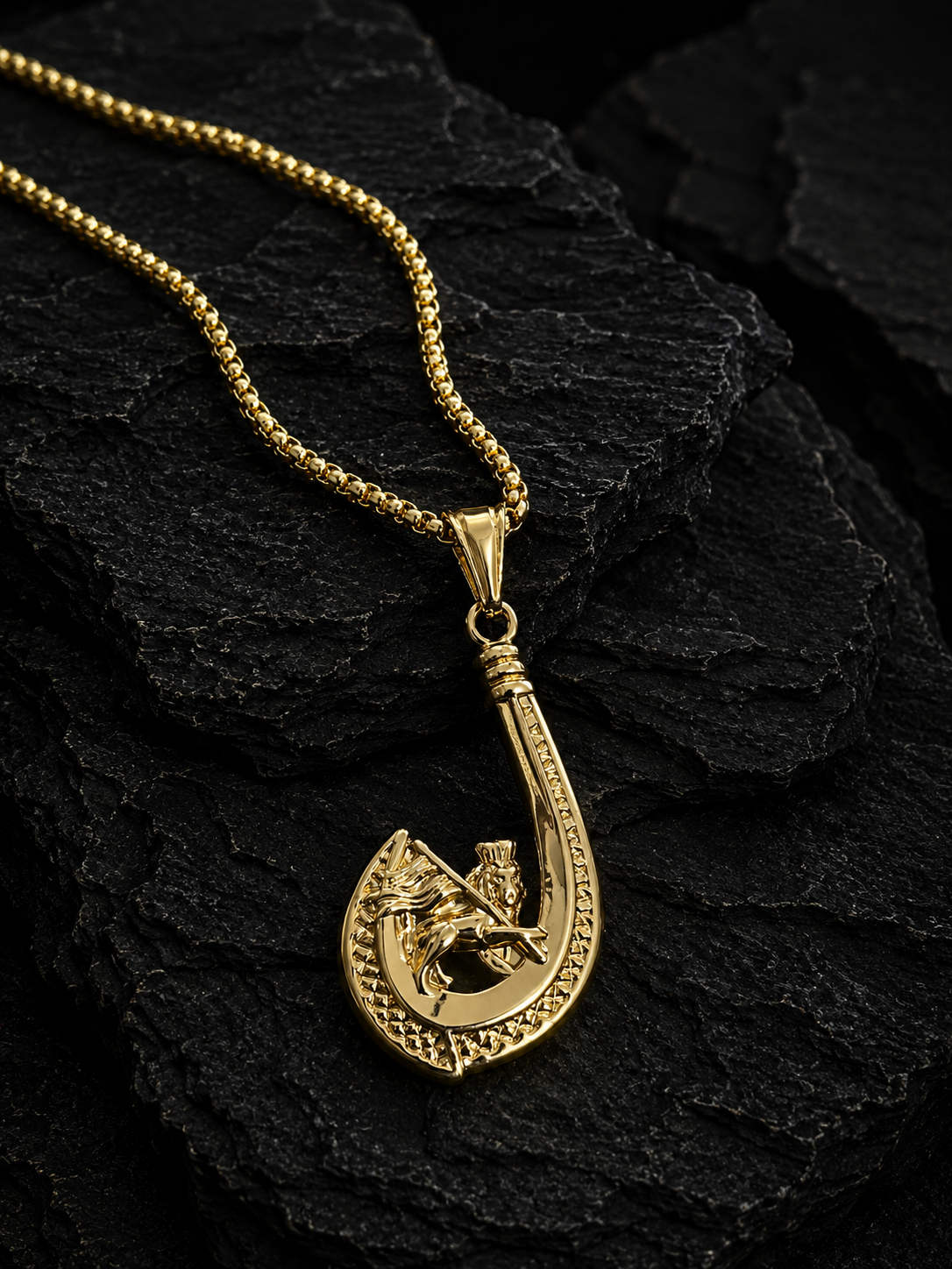 Leviathan Hook Pendant