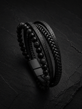 Ebon Weave Bracelet