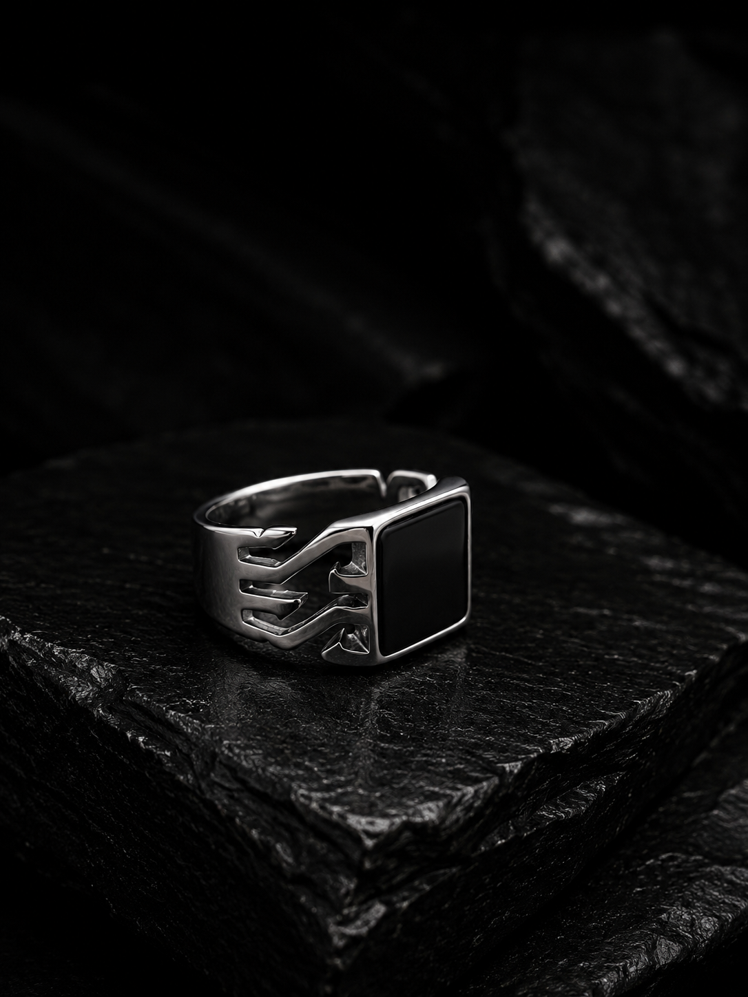 Inferno Signet Ring for Men