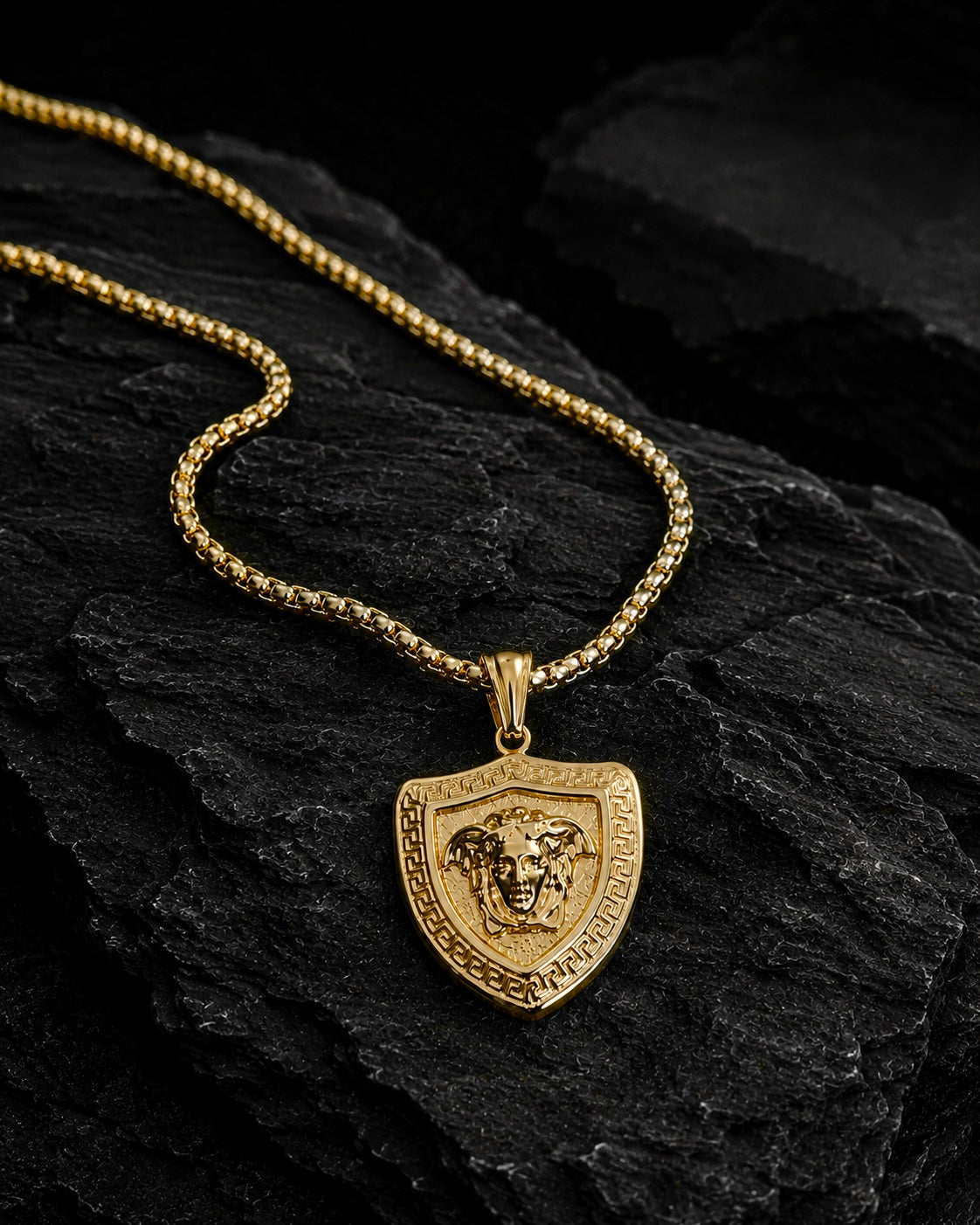 Aegis Medusa Pendant