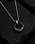 Obsidian Loop Premium Pendant